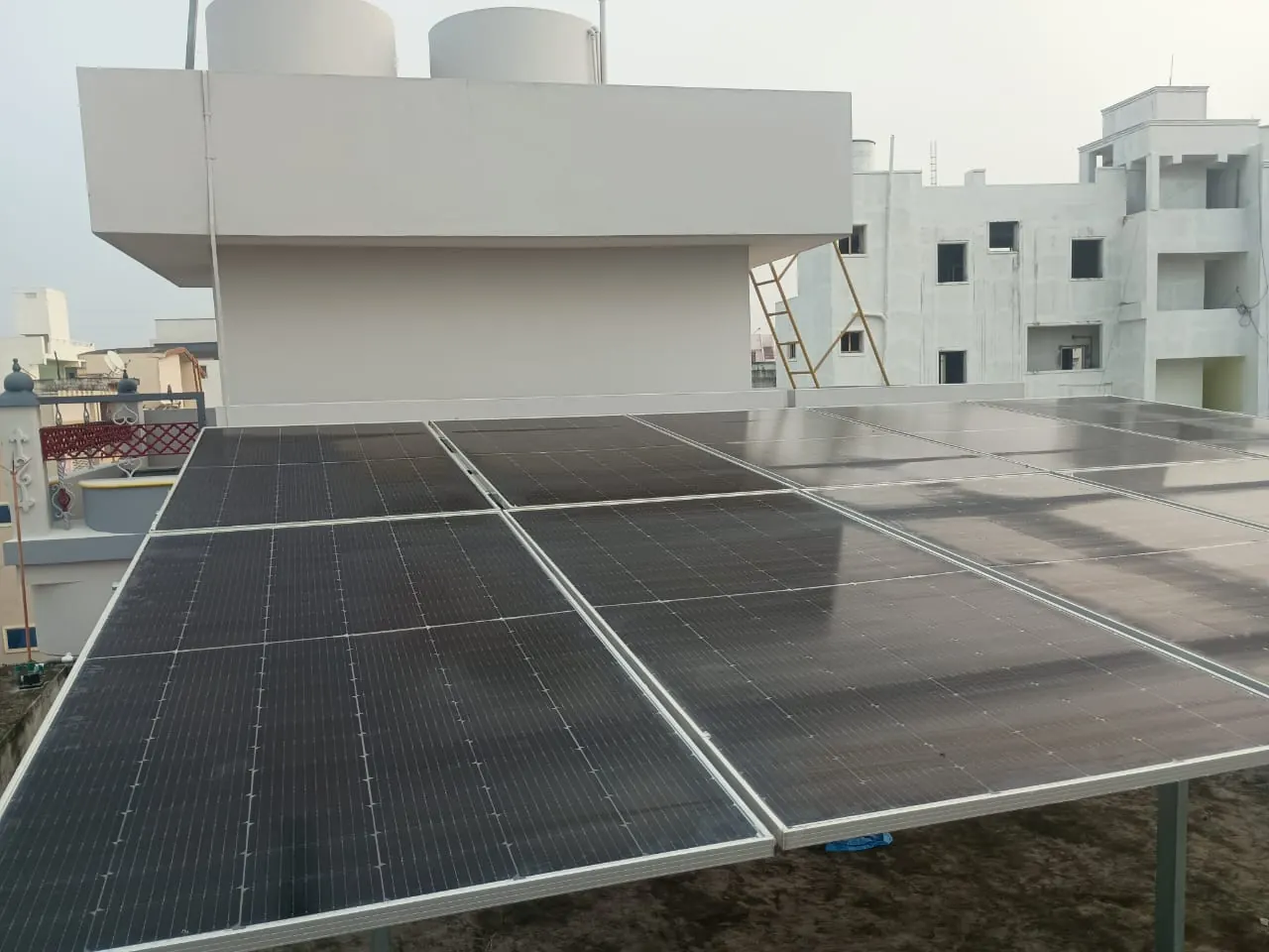 Solar rooftop structure in Andhra Pradesh